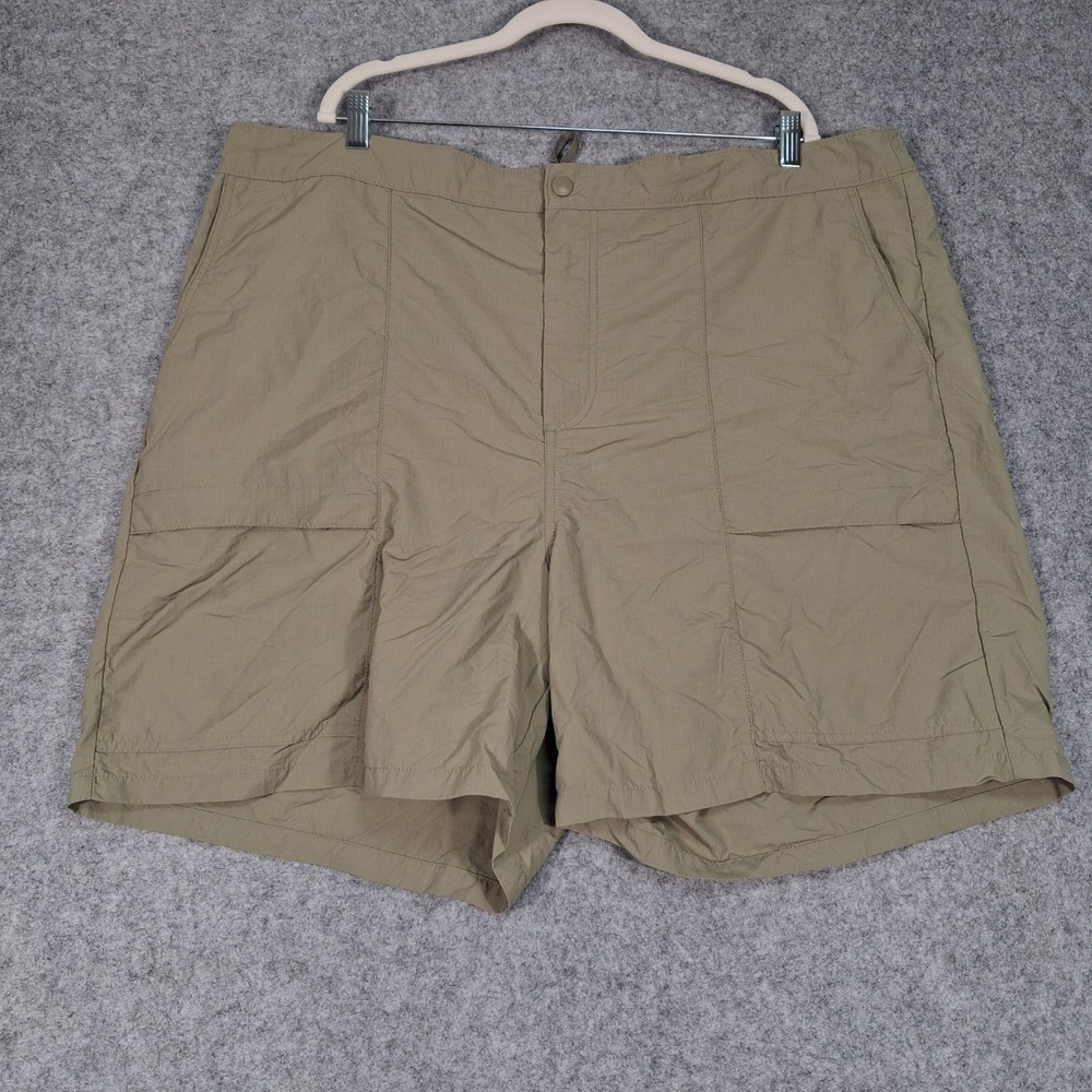 Old Navy‎ Hybrid Shorts Mens XXXL Birch Leaf Green 7 Inch Inseam Nylon Ripstop